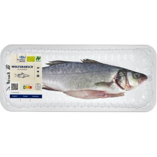 Wolfsbarsch ganz, küchenfertig - ca. 400 g