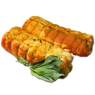 Schweinerücken mit Bärlauch - ca. 900 g