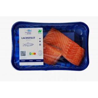 Lachsfilet mit Haut, natur - ca. 250 g